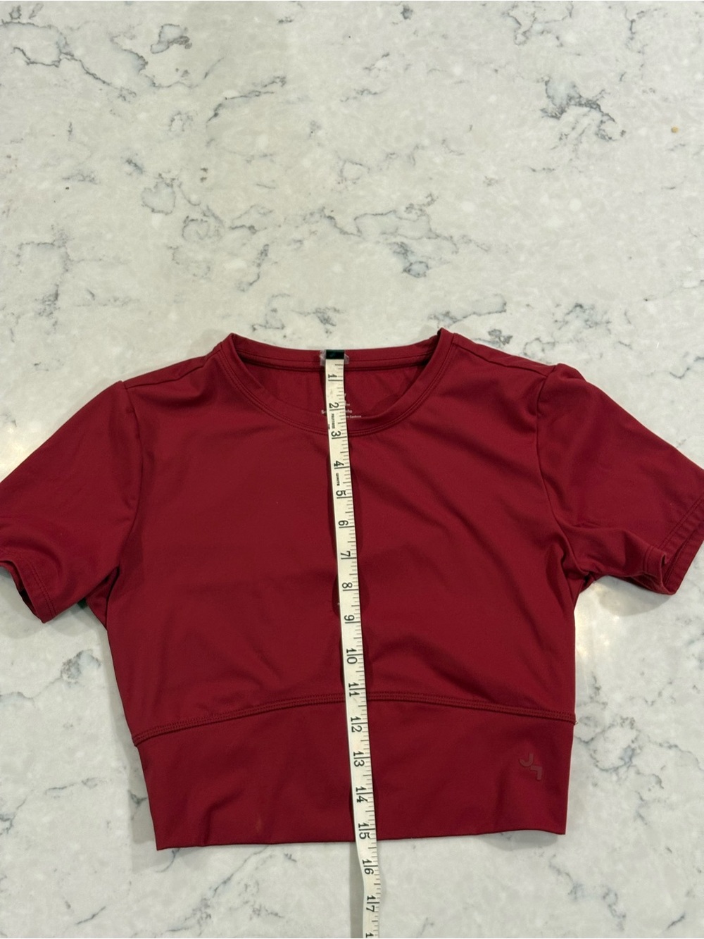 JoyLab Burgundy Red Two-Piece Set -Crop Top(SMALL) & Flared Leggings(X-SMALL) - Picture 16 of 16